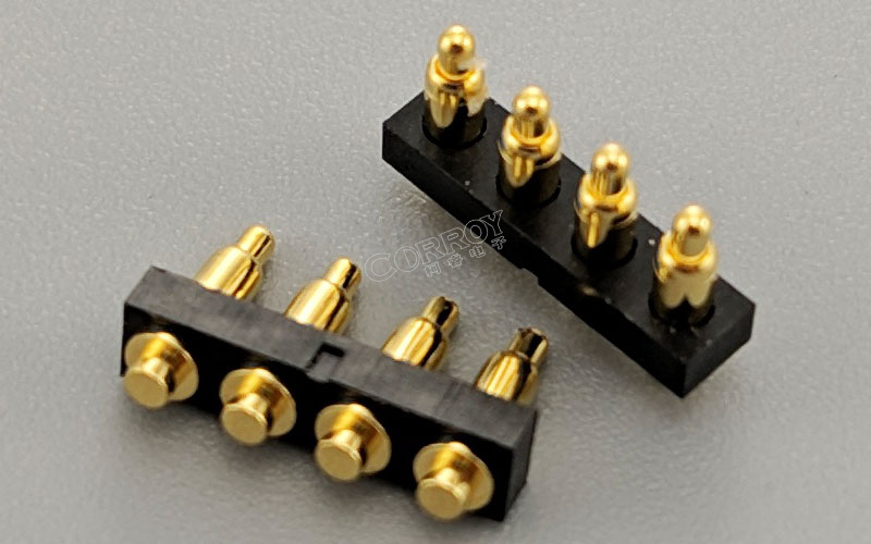 弹簧pogo pin连接器的应用解决便携式设计情况