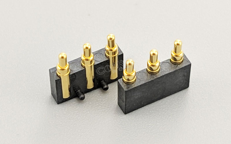 弹簧顶针连接器电镀材料的特点